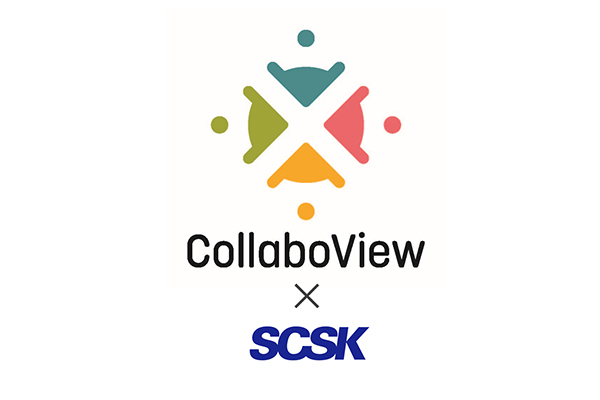 CollaboView × SCSK ロゴ